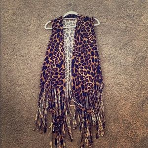Fringe vest
